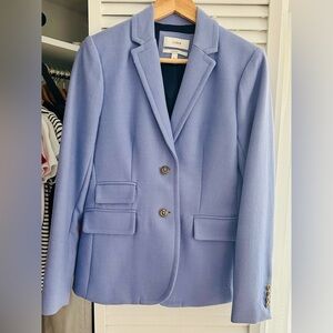 J. Crew Lavender Hack-ing Jacket Fitted Wool 8